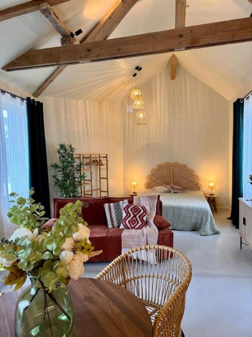 Charmant Loft Intime Croisy-sur-Eure ภายนอก รูปภาพ